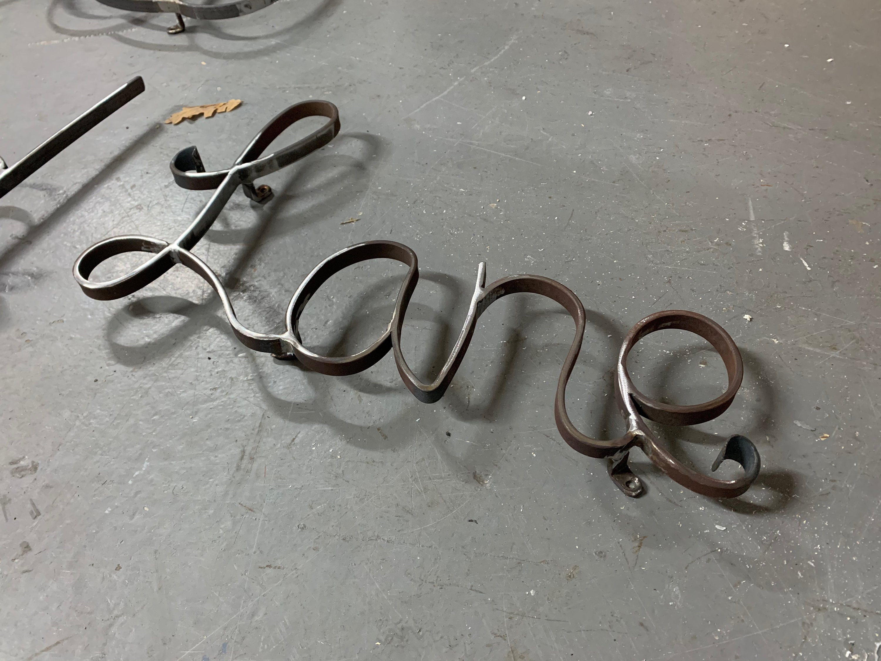 Wrought Iron House Signs Made In The UK Good old fashioned Etsy