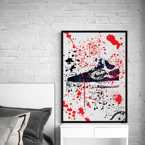 Trainer Art Basketball Trainer Poster Teenage Room Decor - Etsy UK