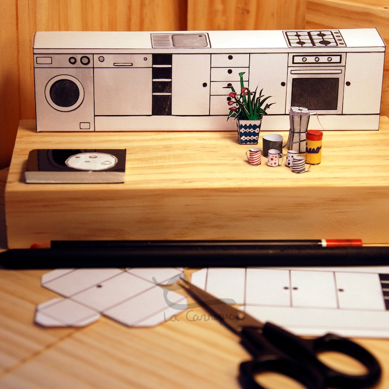 IMPRIMIBLE Pdf Recortable para imprimir cortar y pegar | Etsy