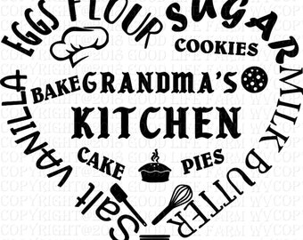 Free Free 133 Grandma&#039;s Kitchen Svg Free SVG PNG EPS DXF File