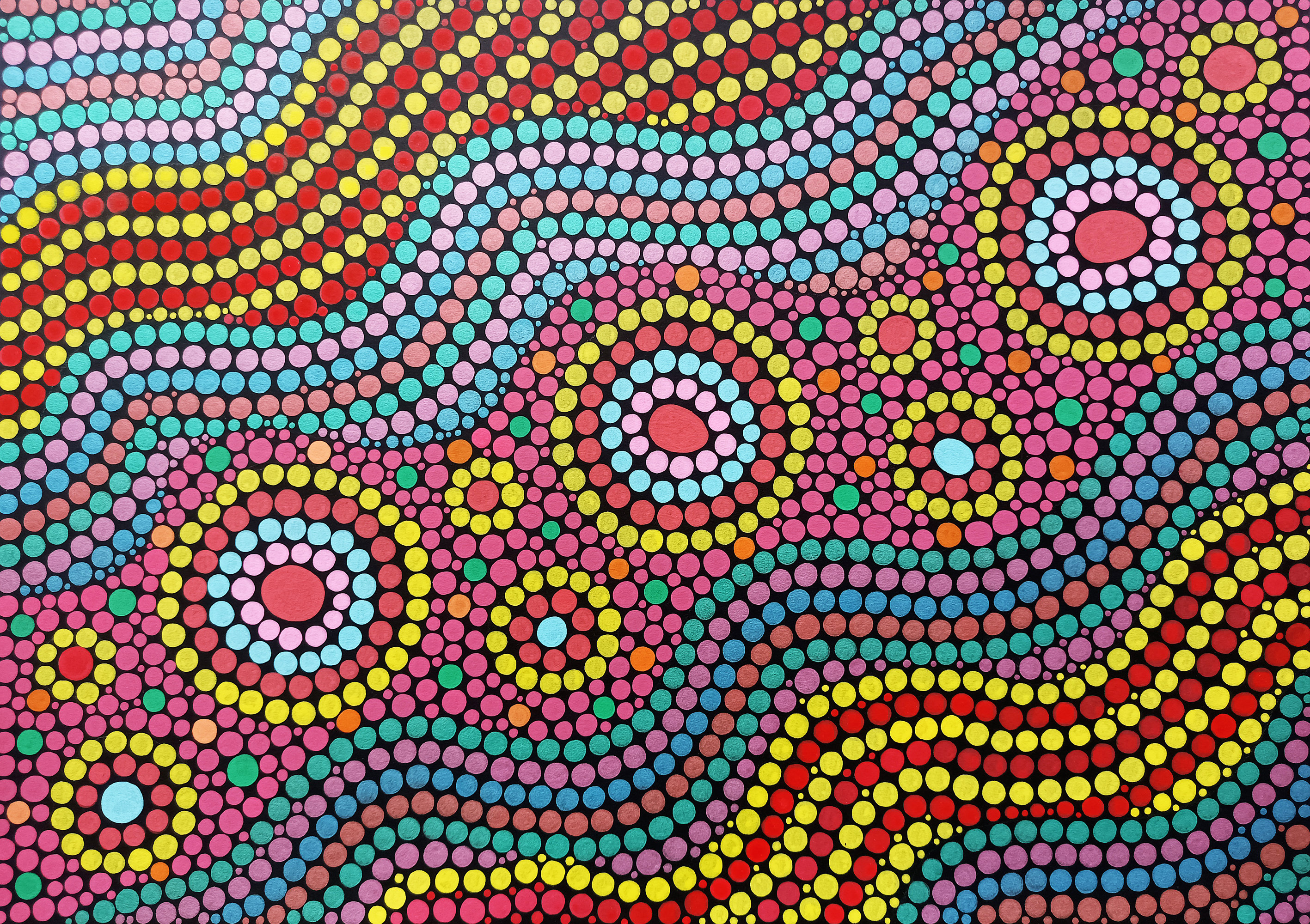 Dot.Art - The Plus Paper  Aboriginal dot painting, Dot art painting, Dots  art