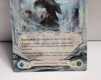 Authority of Ataya - Gem Proxy Alter - Flesh and Blood TCG - Etsy