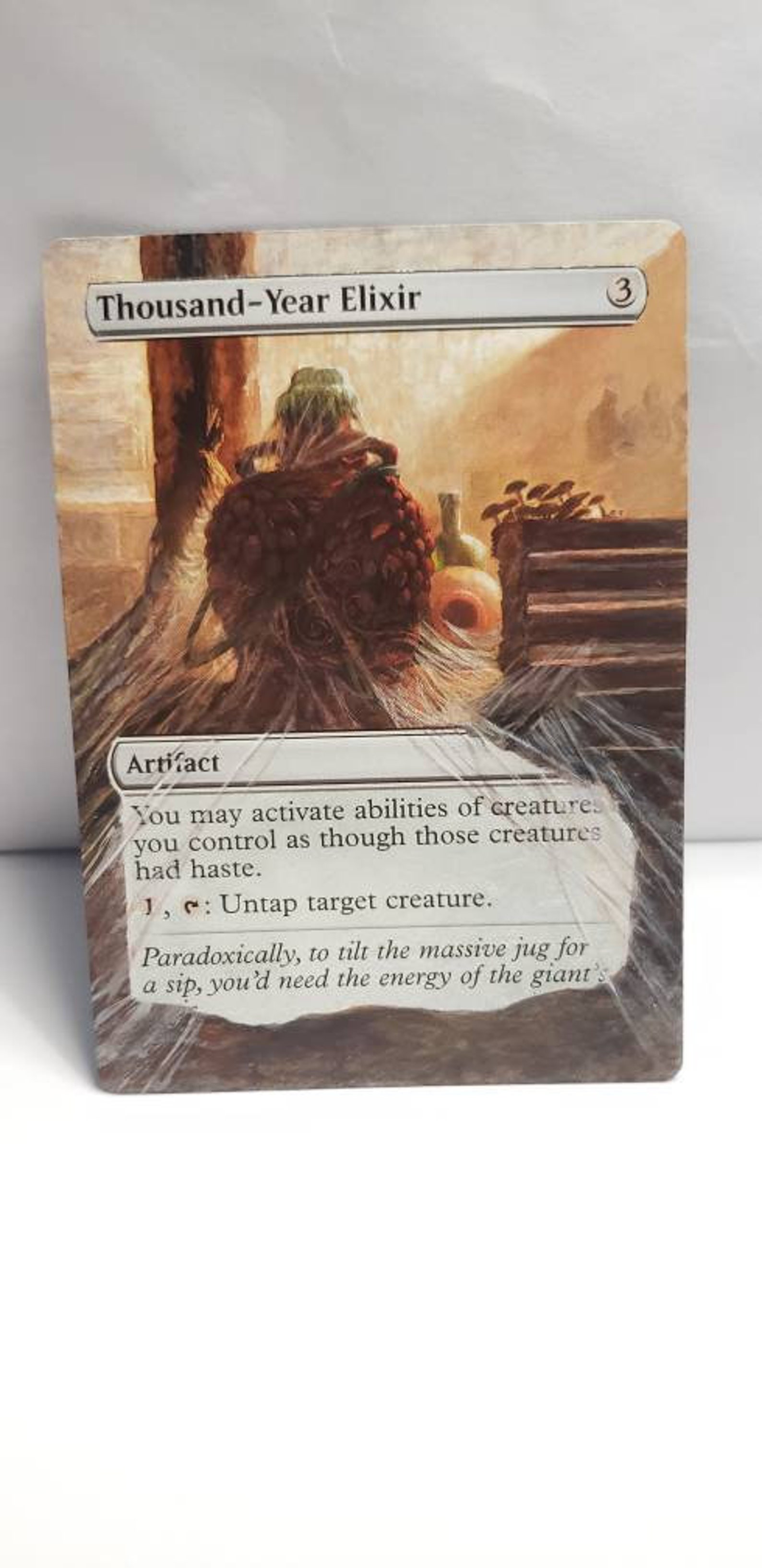 ThousandYear Elixir MTG Altered Art ManipulatedMTG Etsy