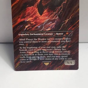 Mind Flayer, the Shadow - MTG Altered Art - Manipulatedmtg - Etsy