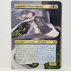 Galadriel, Elven-Queen - MTG Altered Art - ManipulatedMTG