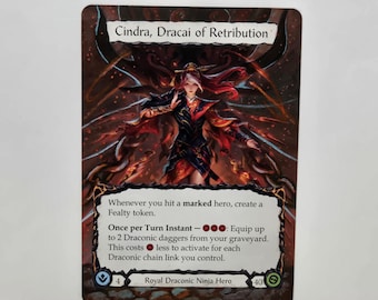 その他 Cindra, Dracai of Retribution CF fab Cindra, Dracai of Retribution - Hero Alter - Proxies - Flesh