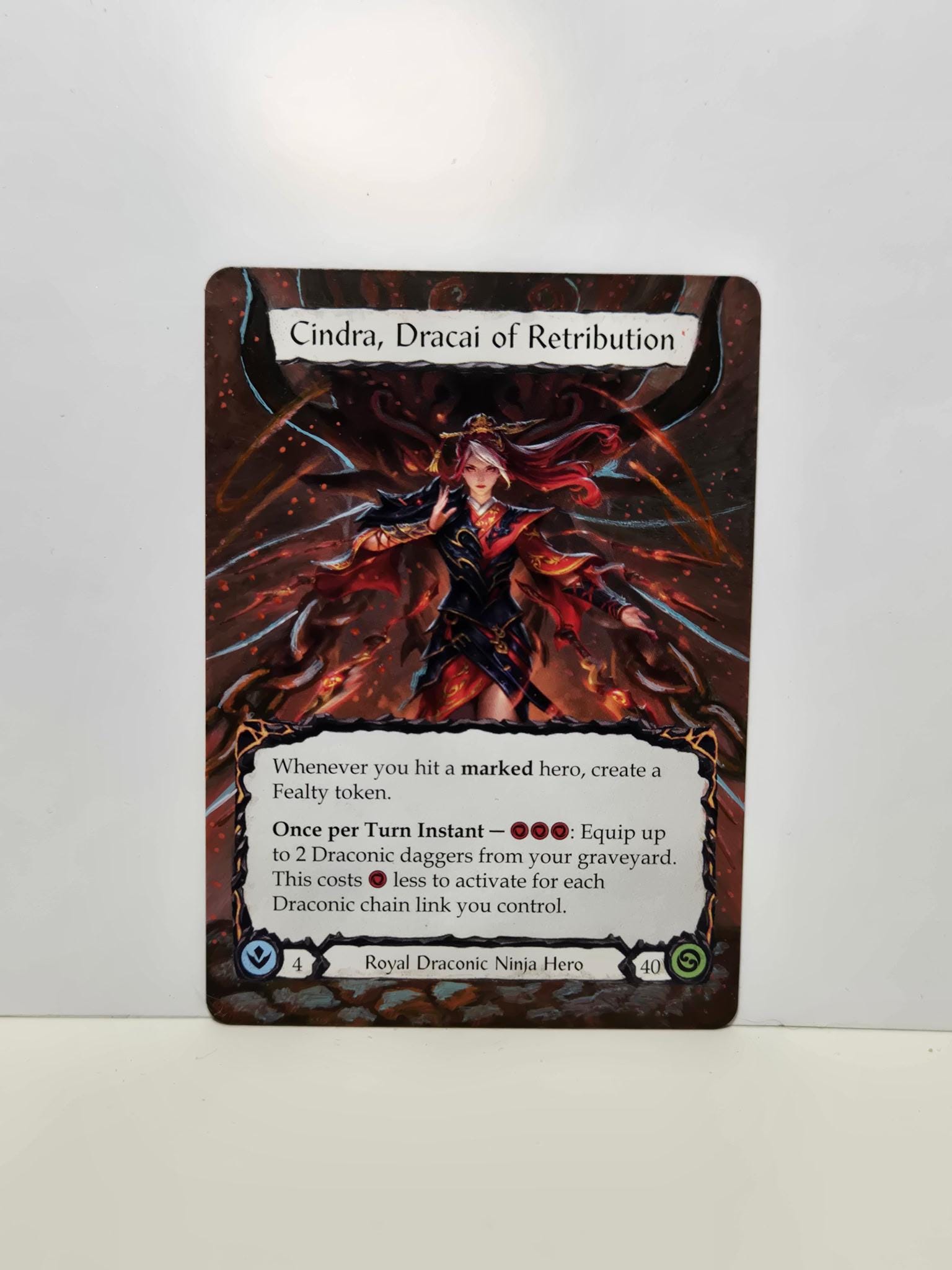 Cindra, Dracai of Retribution 【シンドラ】 Cindra, Dracai of Retribution