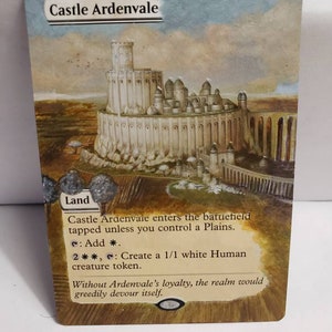 Castle Ardenvale - MTG Altered Art - ManipulatedMTG