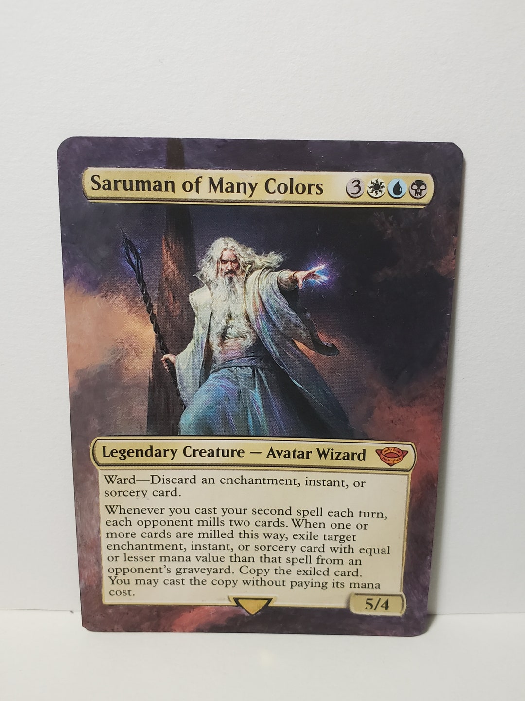 Saruman of Many Colors - MTG Altered Art - Manipulatedmtg - Etsy Saruman of Many Colors - MTG Altered Art - Manipulatedmtg - Etsy