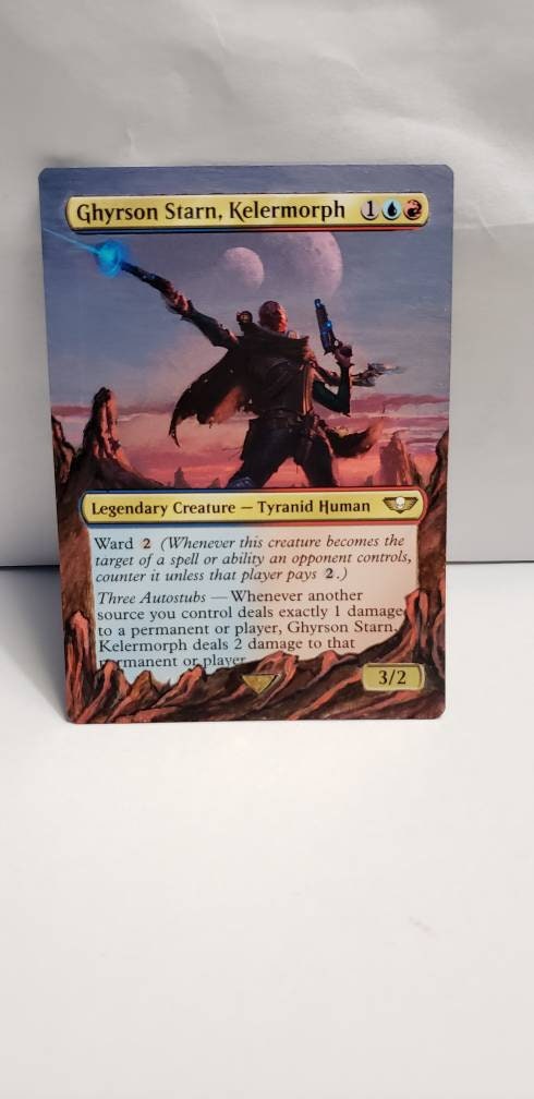 Ghyrson Starn, Kelermorph - MTG Altered Art - Manipulatedmtg - Etsy