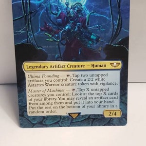 Lotus Petal Altered Full Art MTG Magic Alter Cedh Artifact