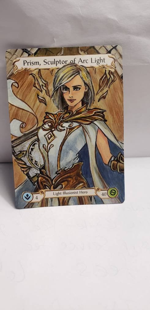 Prism, Sculptor of Arc Light - Flesh and Blood Altered Art - ManipulatedMTG