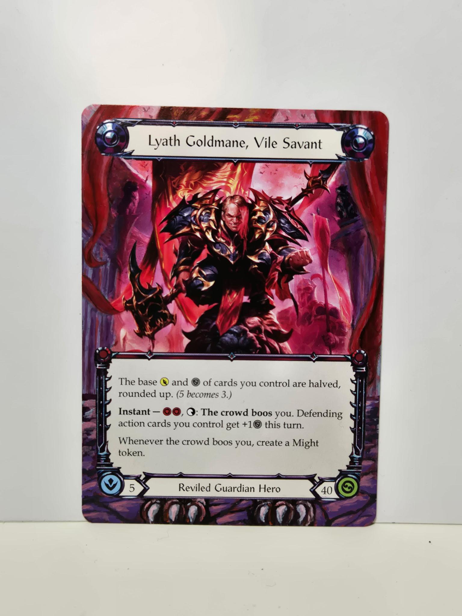 Lyath Goldmane, Vile Savant - Flesh and Blood Altered Art