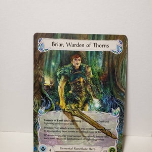 Briar, Warden of Thorns - Flesh and Blood Altered Art - ManipulatedMTG