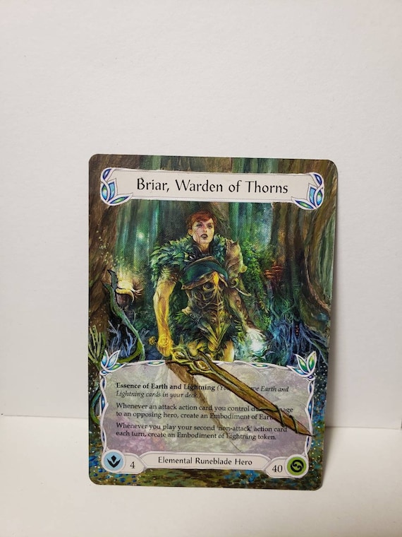 Briar, Warden of Thorns - Flesh and Blood Altered Art - ManipulatedMTG