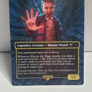 Eleven, the Mage - MTG Altered Art - ManipulatedMTG