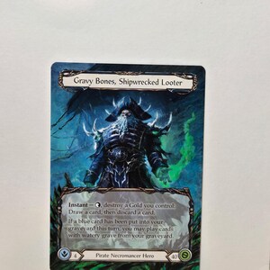 Gravy Bones, Shipwrecked Looter - Flesh and Blood Altered Art