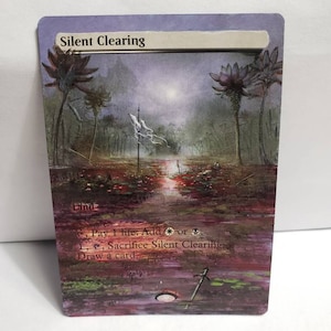 Silent Clearing - MTG Altered Art - ManipulatedMTG