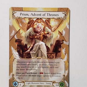 FaB Prism,Advent of Thrones アーティストプルーフ Fab Prism Advent Of Thrones Artist Proof | eBay