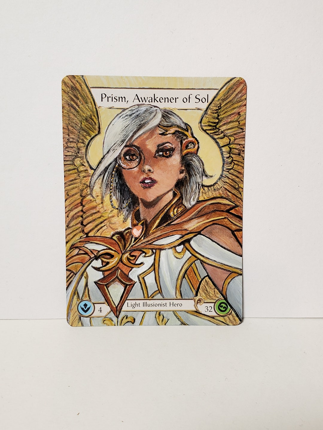 Prism, Awakener of Sol COLD FOIL HERO86 Promo Flesh and