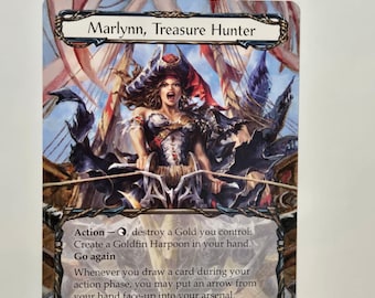 Marlynn, Treasure Hunter - Flesh and Blood Altered Art - ManipulatedMTG