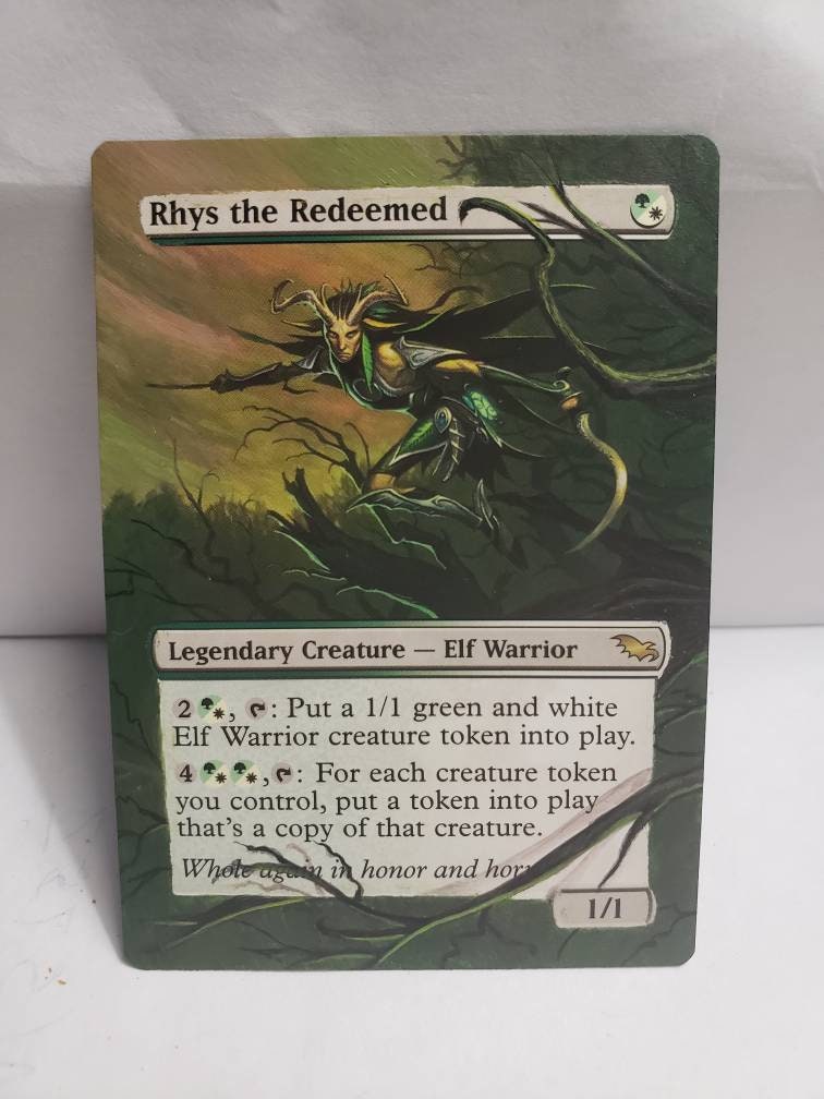 Rhys the Redeemed MTG Altered Art Manipulatedmtg - Etsy Australia