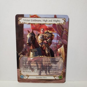 Victor Goldmane, High and Mighty - Flesh and Blood Altered Art - ManipulatedMTG