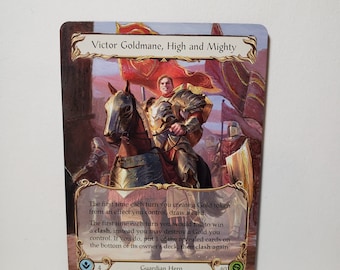 Victor Goldmane, High and Mighty - Flesh and Blood Altered Art
