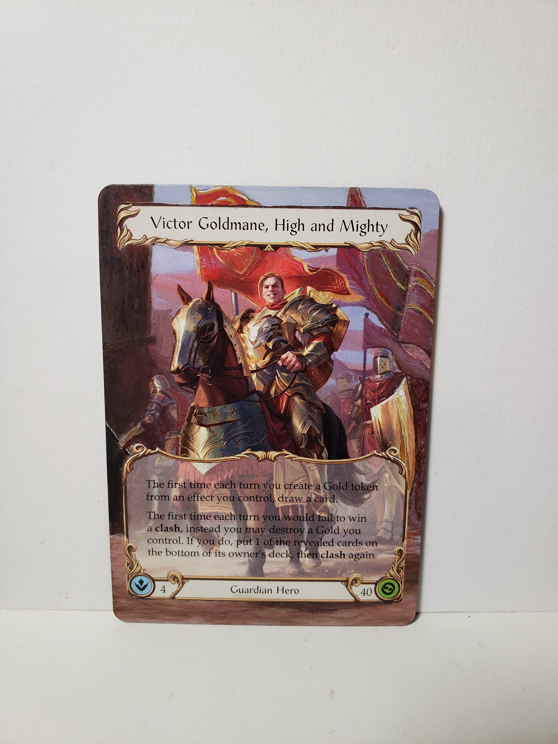 Victor Goldmane, High and Mighty - Flesh and Blood Altered Art