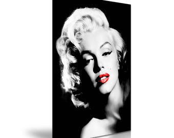 Marilyn Monroe Quote Icon Canvas Wall Art Picture Print 50x76cm