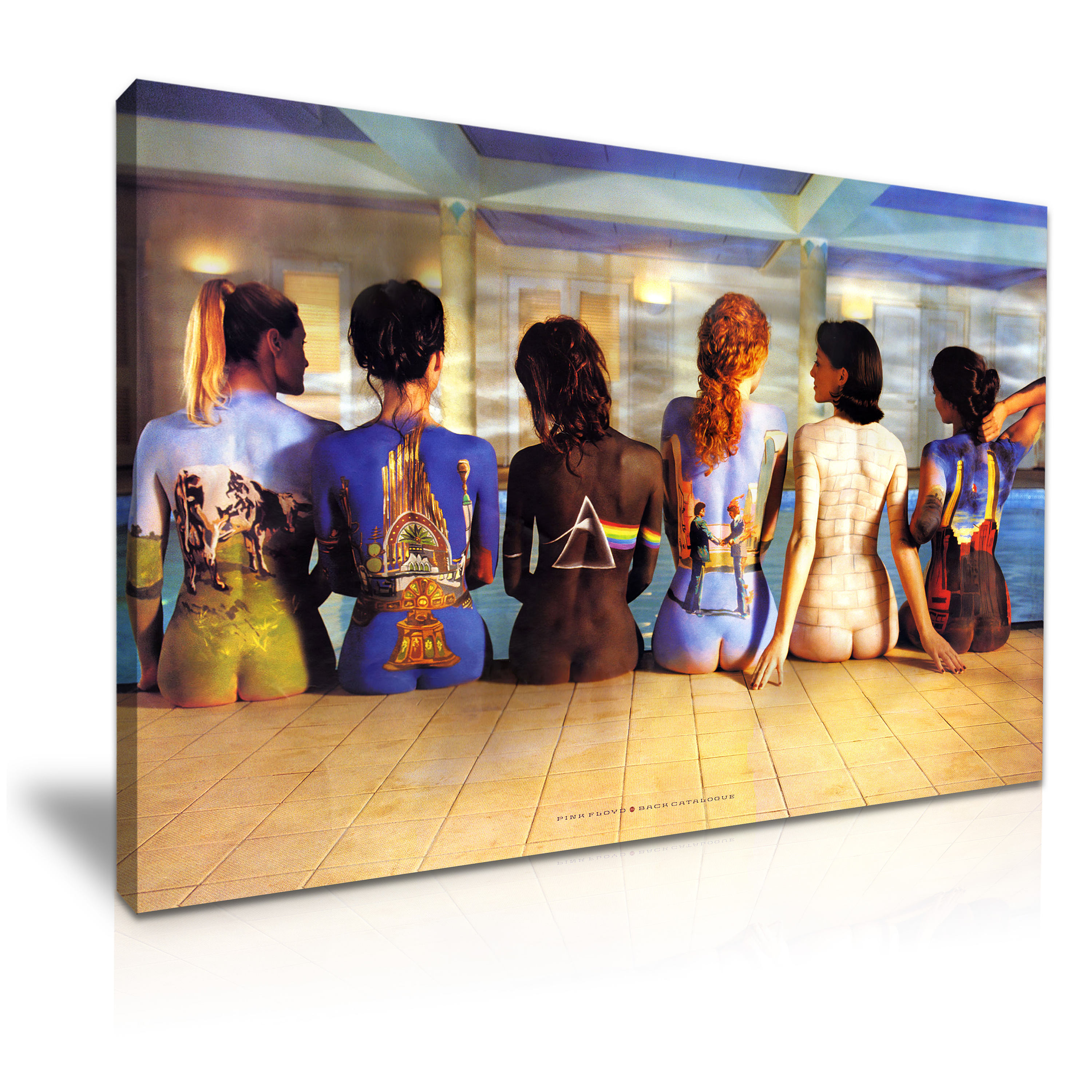 Wall Hangings Pink Floyd Back Catalogue Picture Print On Framed