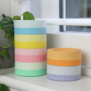 Rainbow Ombré Stackable Mini Dish | Made from Jesmonite | Pride | LGBT