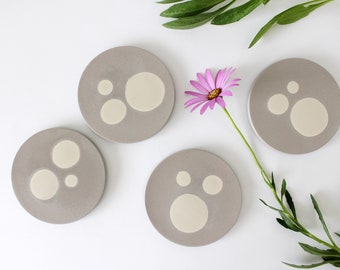 Spotted Coasters | Made from Jesmonite