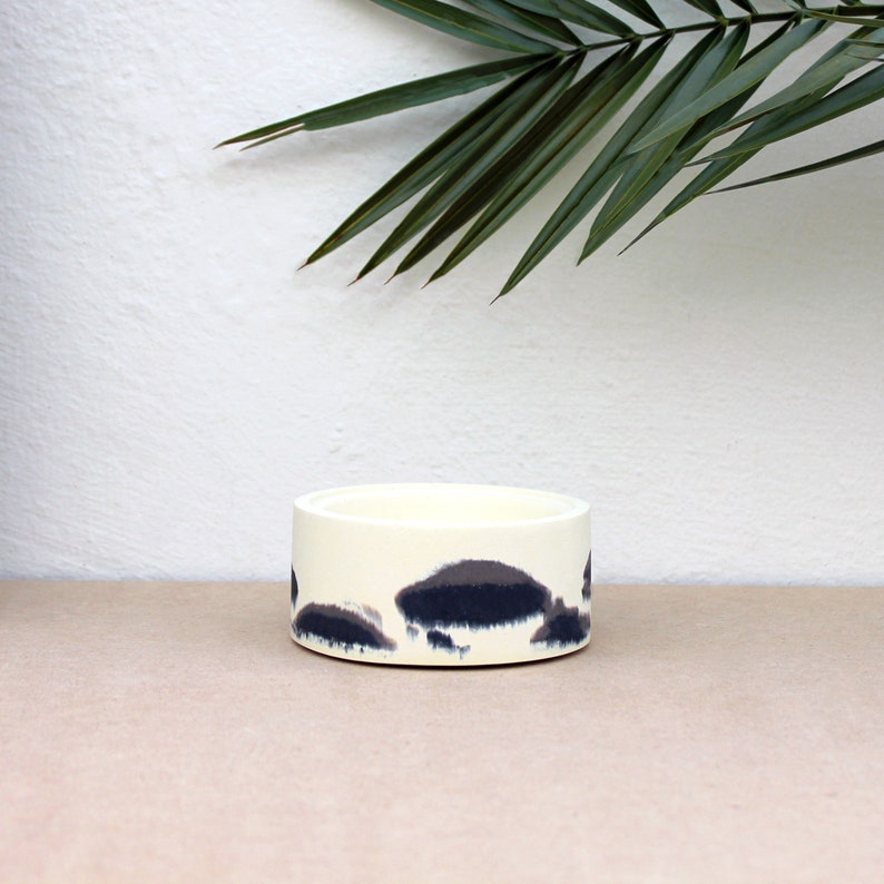 Animal Print Mini Stackable Dishes Made from Jesmonite Leopard
