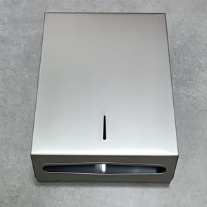 Paper Towel Dispenser CHROME BRUSHED 400 C or 525 MULTI-Fold wall mount stainless steel Commercial  Paper Towel holder Paper towel dispenser