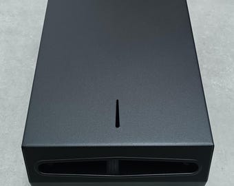 Paper Towel Dispenser MATTE BLACK 400 C or 525 MULTI-Fold wall mount stainless steel Commercial  Paper Towel holder Paper towel dispenser