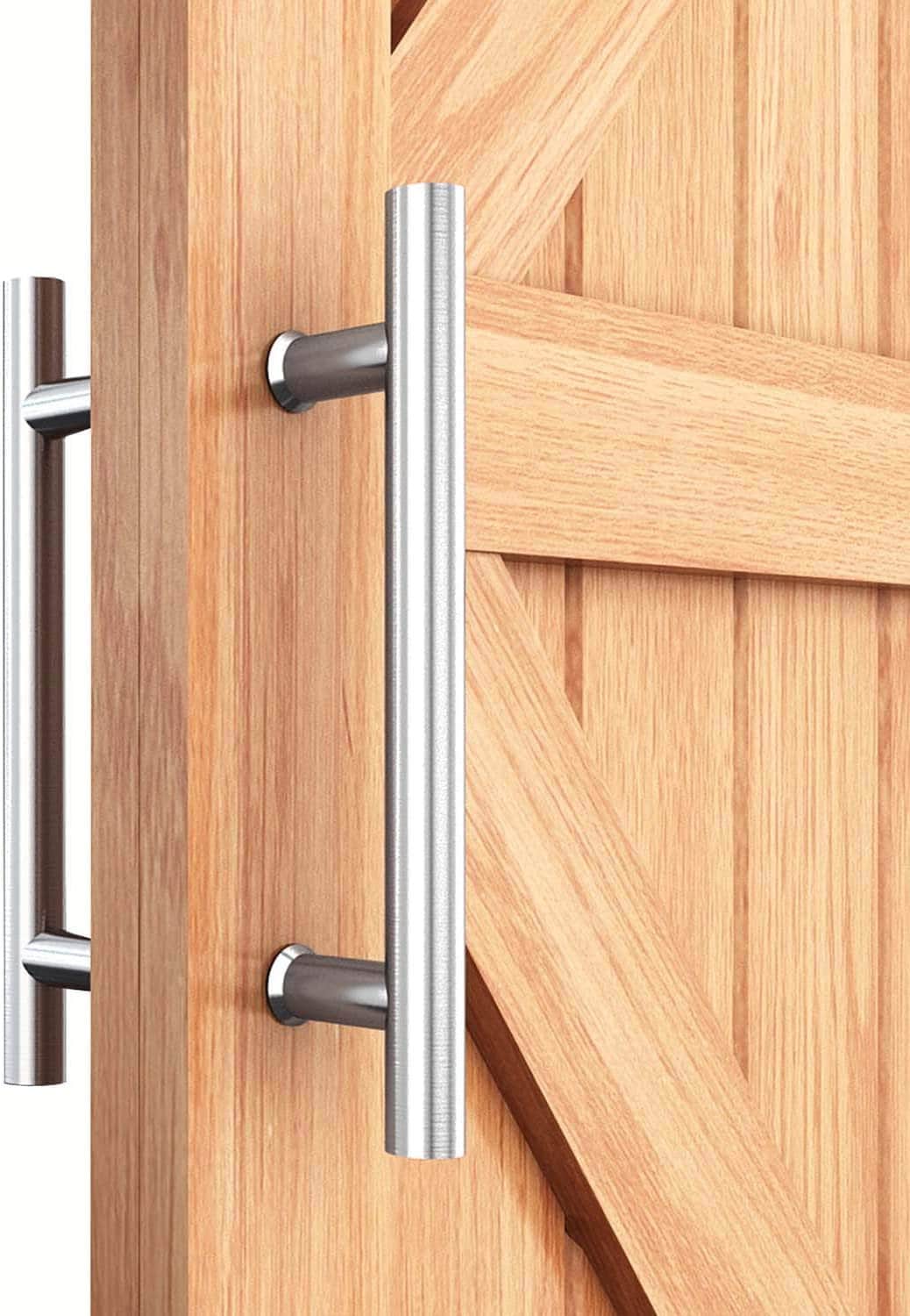 Glass Shower Door Push Pull Handle Two-Sided, Swing Barn Door