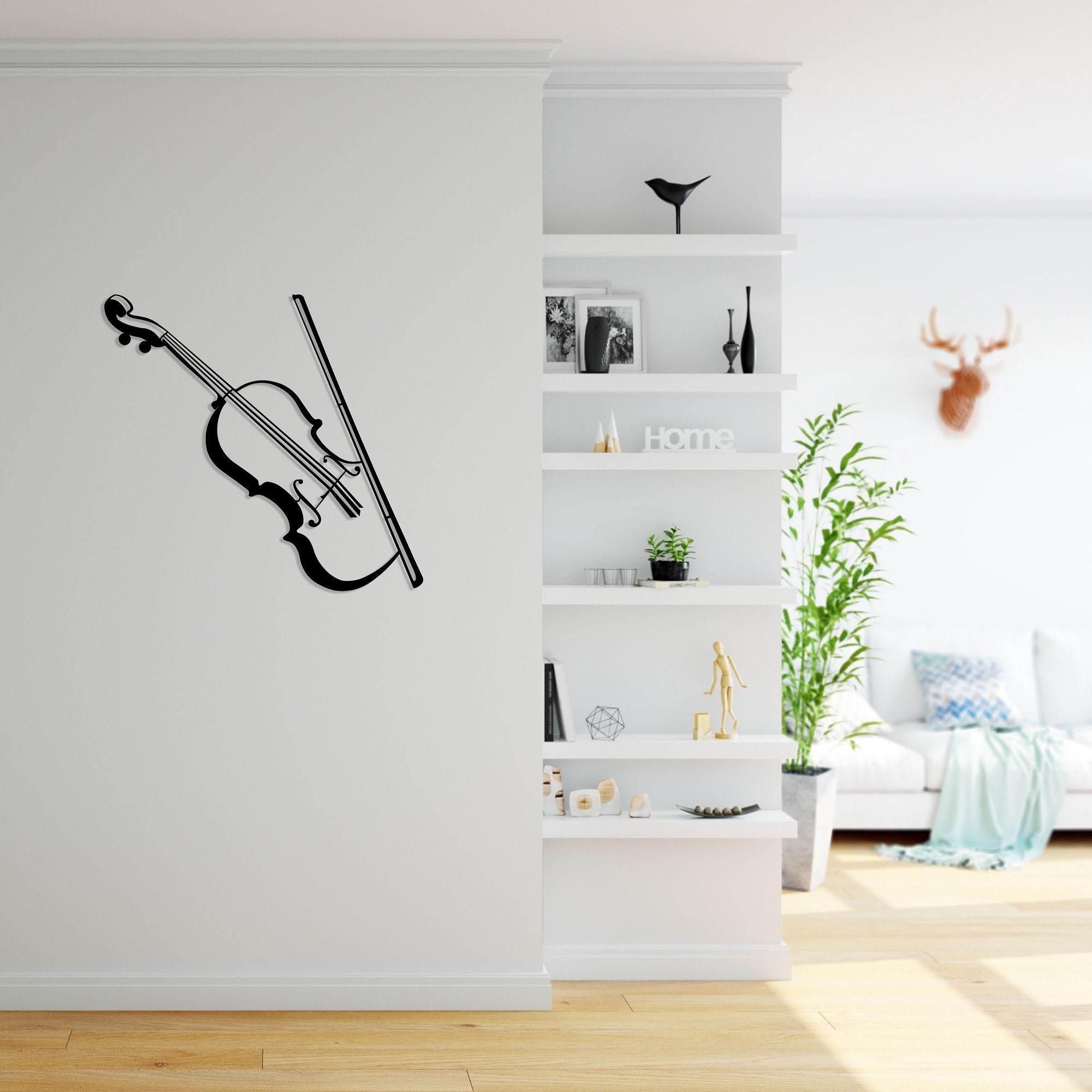 Wall Hangings Home & Living Home Décor Personalized Violin Teacher Name