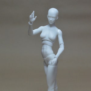 Large BJD Art Female Doll  //Articulate Female Doll/Different colours/Paintable Figure/Ball Jointed Doll by Artpractic - Female Blank