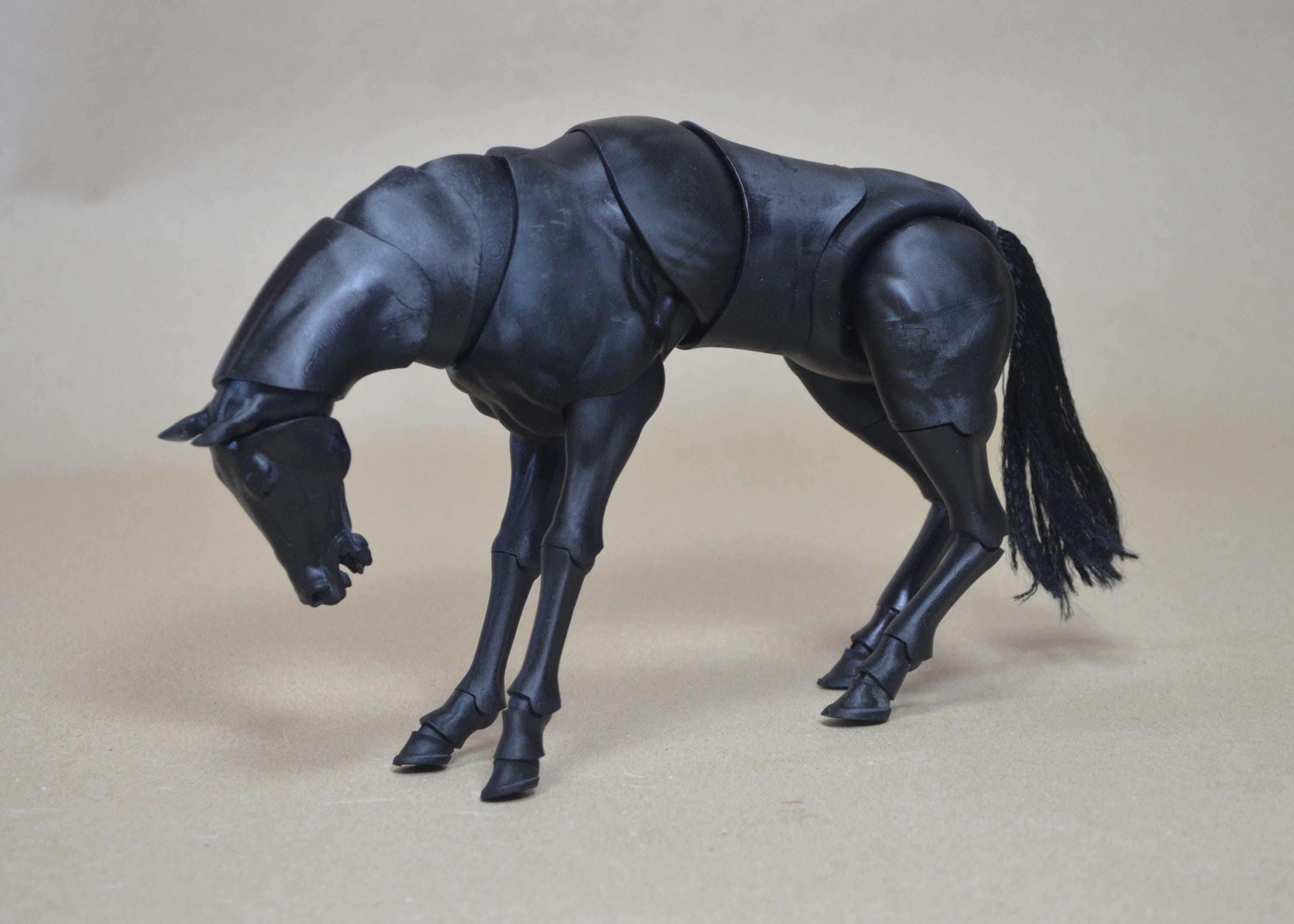 ぬいぐるみ antique horse doll Vintage Clydesdale Horse 9”x 10” Plastic #3168 | eBay