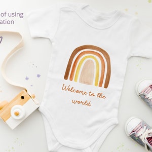 Pastel Rainbow Baby Shower Clipart, Boho Rainbow Png, Neutral ...