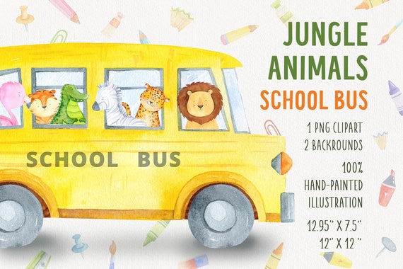 Back to School Clipart School Bus Driver Png Teacher Png - Etsy