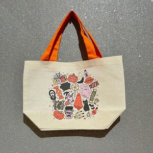 Halloween Kids Bag - Halloween Candy Bag Kids Size - Trick or Treat Bag Kids Size - Custom Halloween Bag for Kids