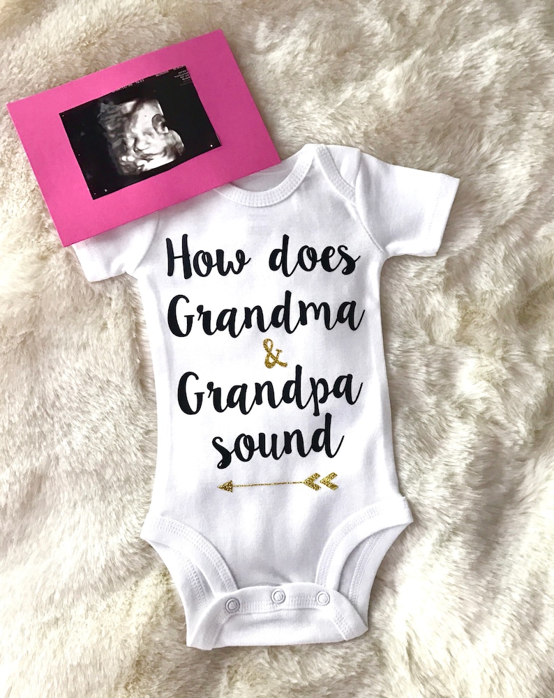 Pregnancy Announcement Grandparentspregnancy Reveal to Etsy