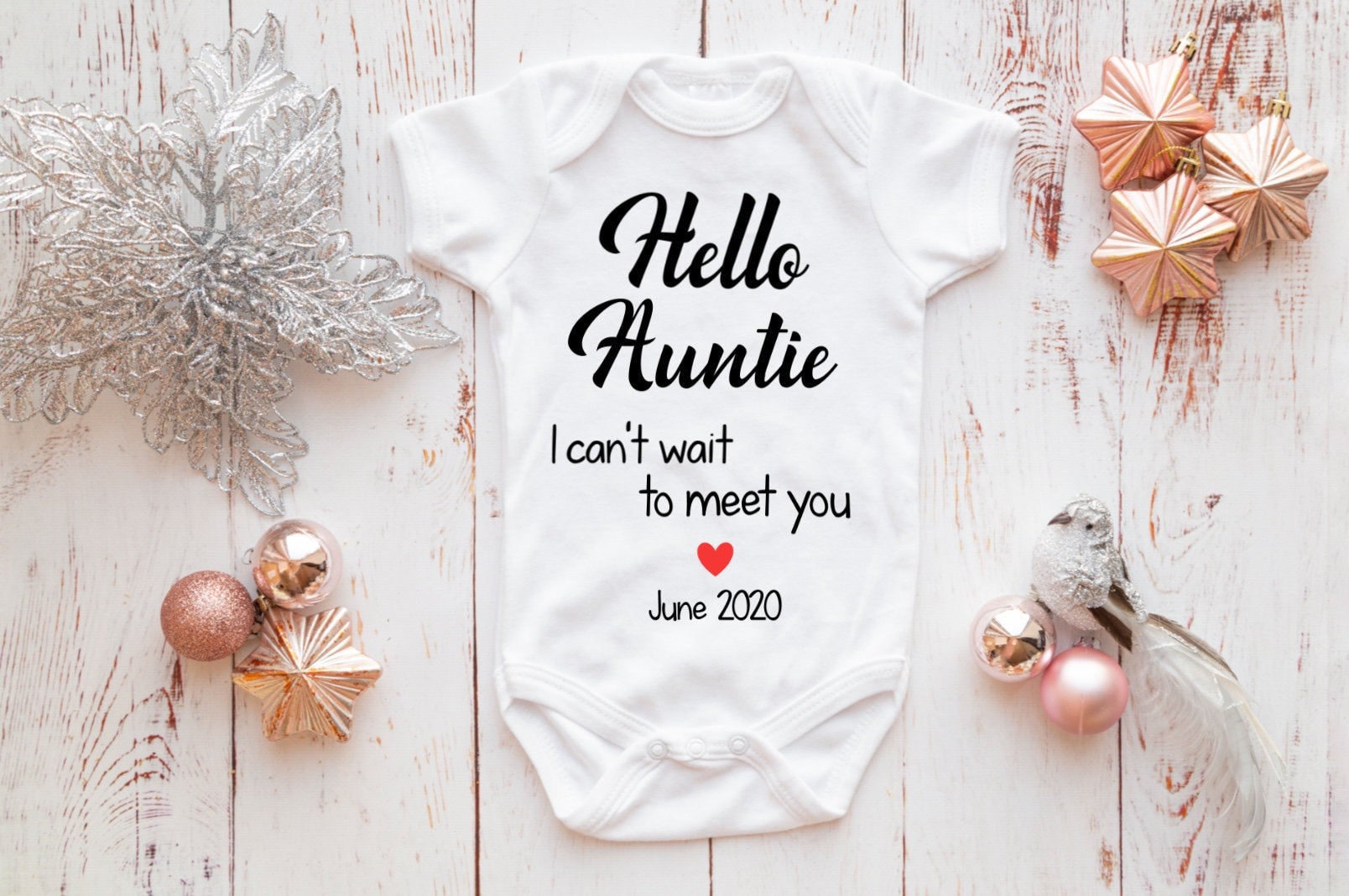 Custom Baby Bodysuit Pregnancy Announcement Onesie\u00ae| Personalized Pregnancy Reveal