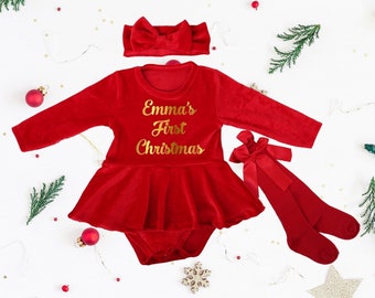 christmas clothes for baby girl