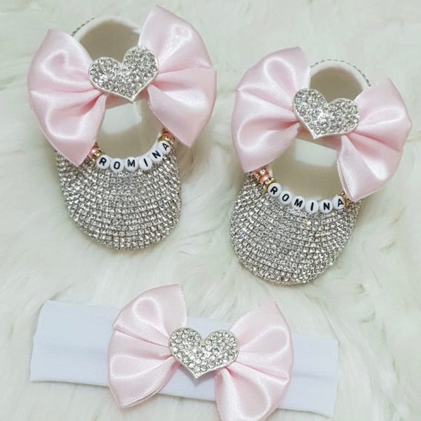 bling baby shoes