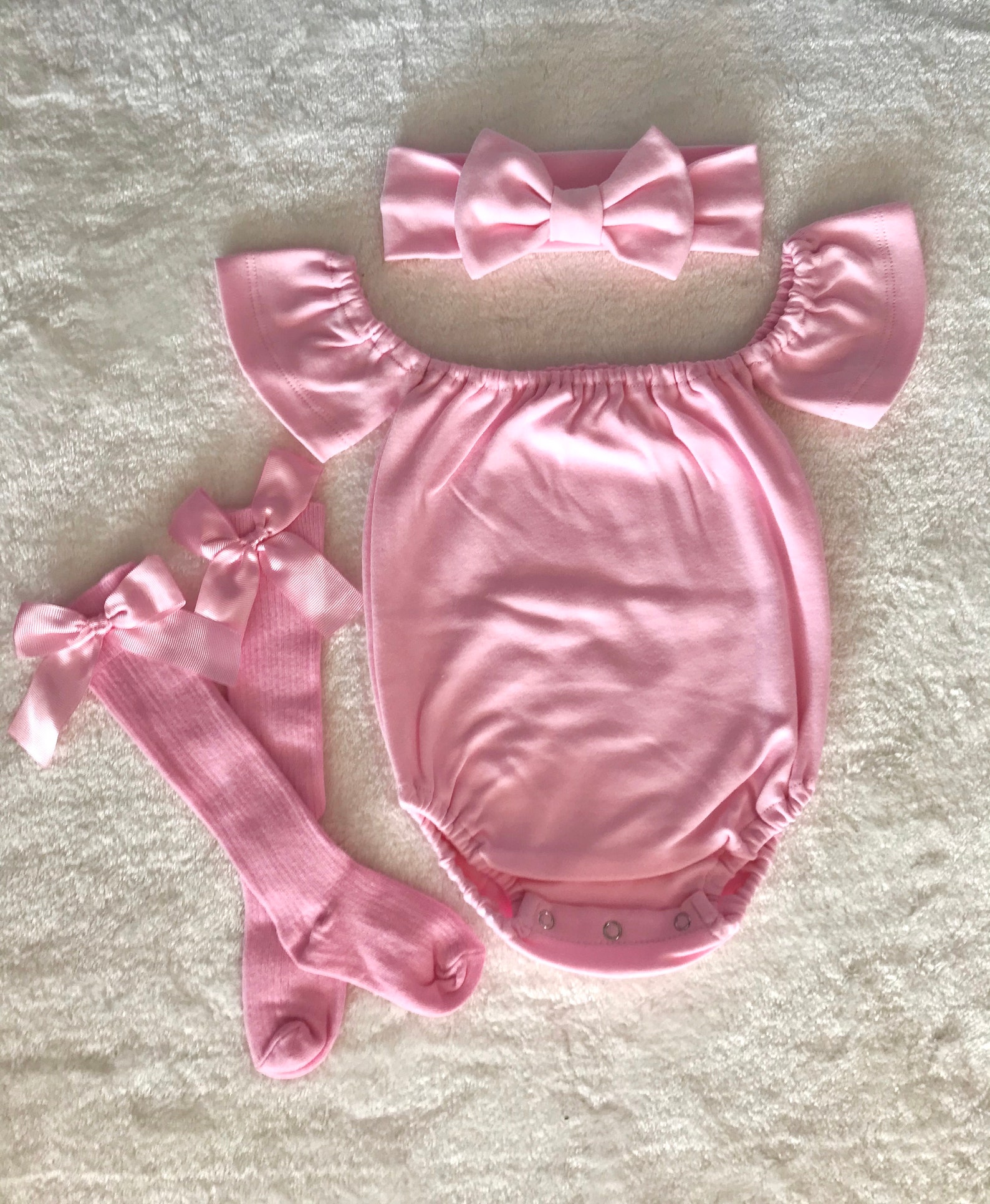 Baby Girl Barbie Romper Baby Girl Pink Romper Baby Girl Etsy