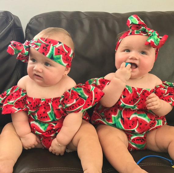 watermelon outfit baby girl