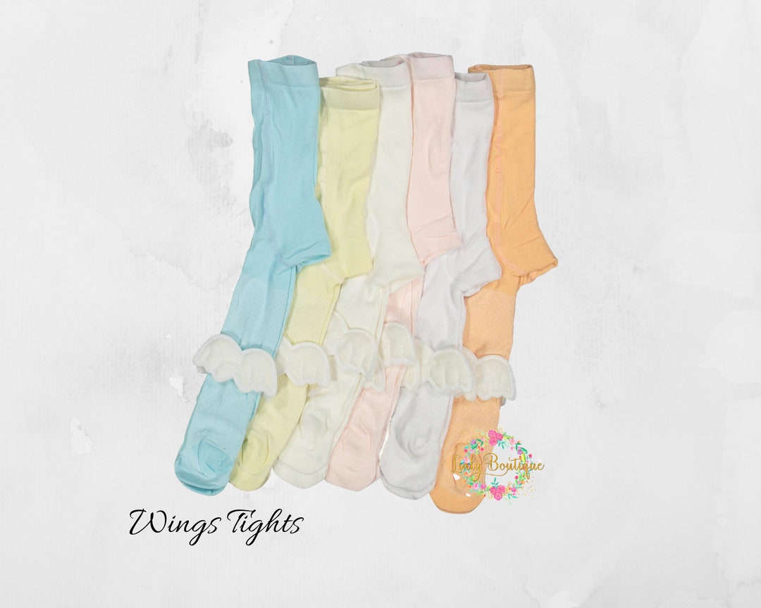 Baby Girl   Tights with Cute Fox Embroidery – Pink